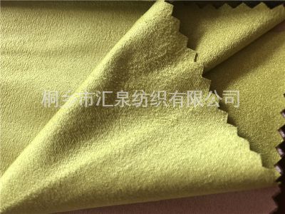 單面氨綸緯編麂皮絨